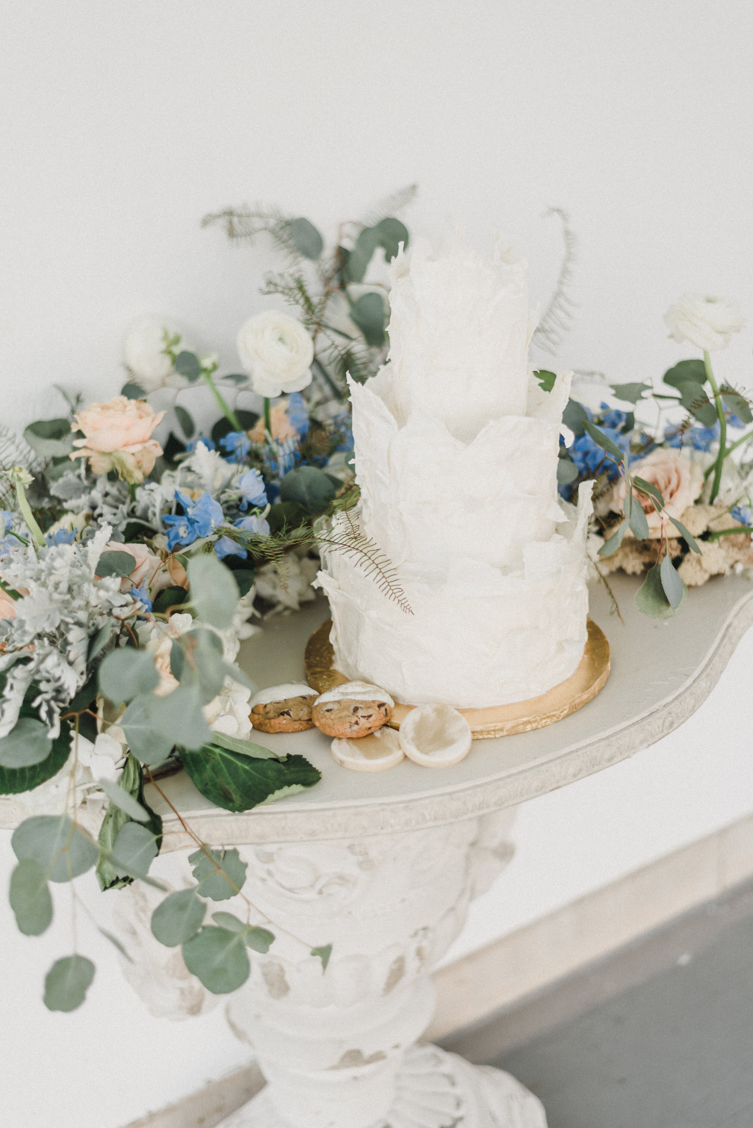 French Artistic Wedding Cake