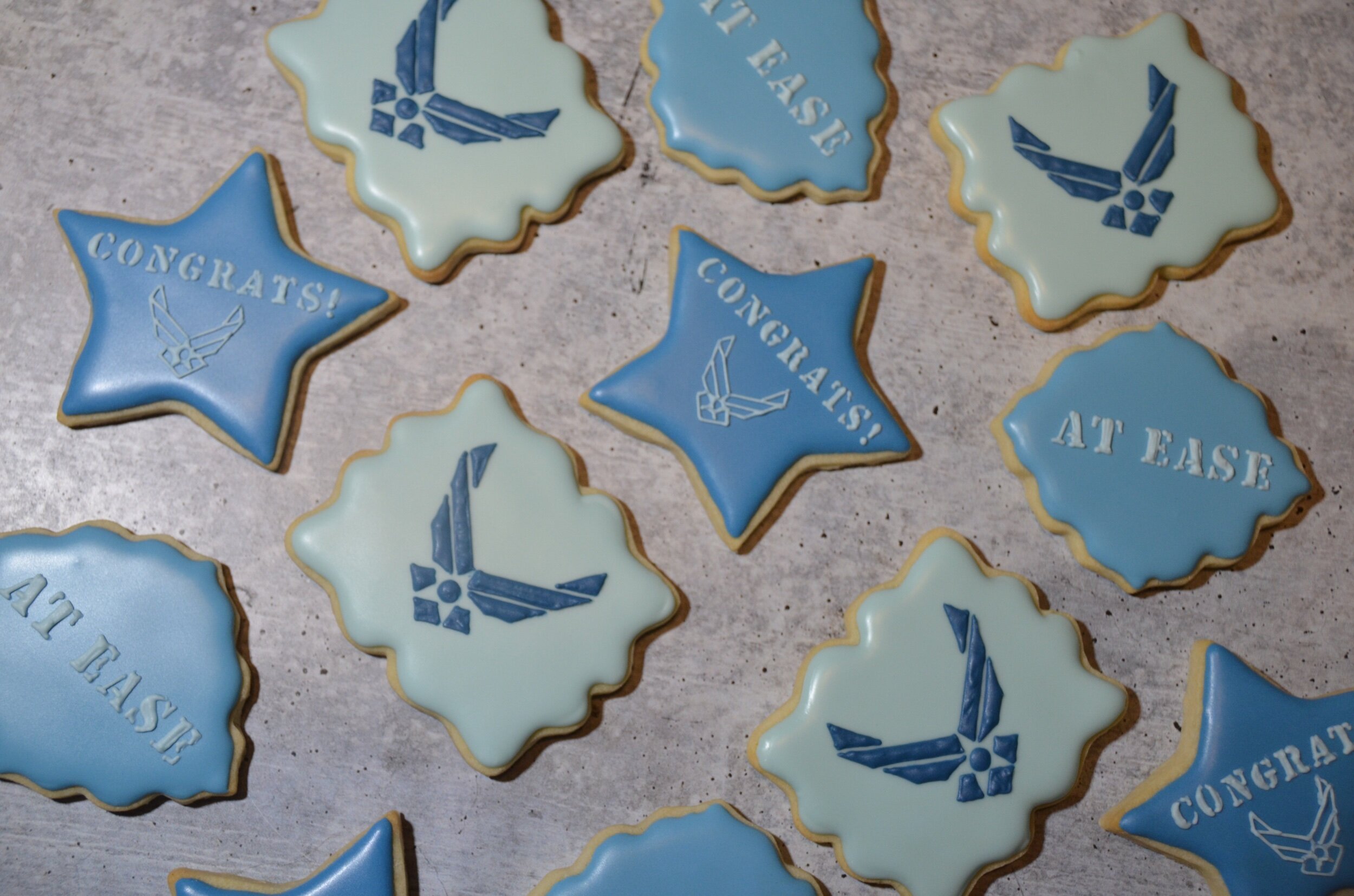 At Ease: Air Force Retirement Cookies