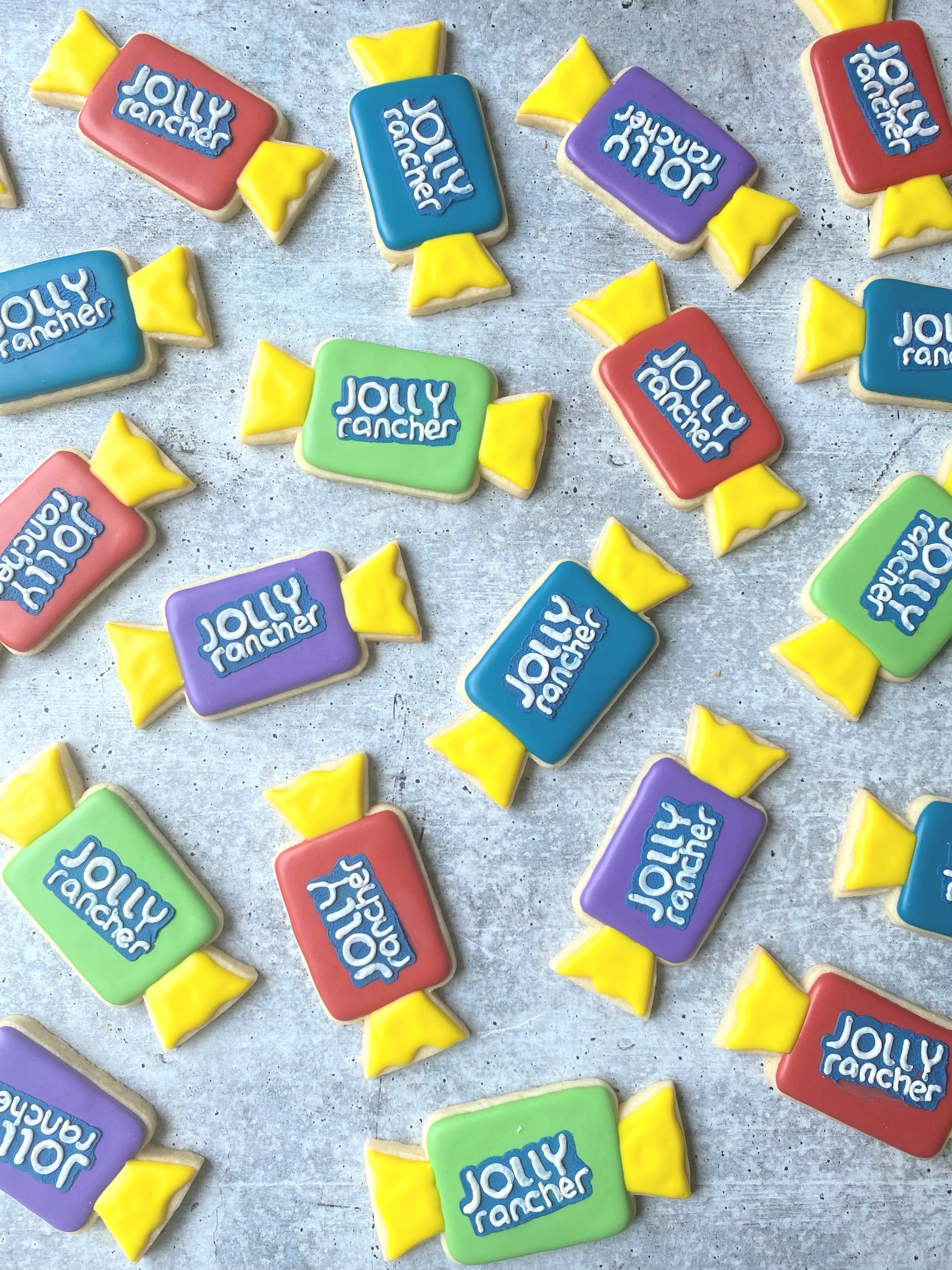 Jolly Rancher Sugar Cookies