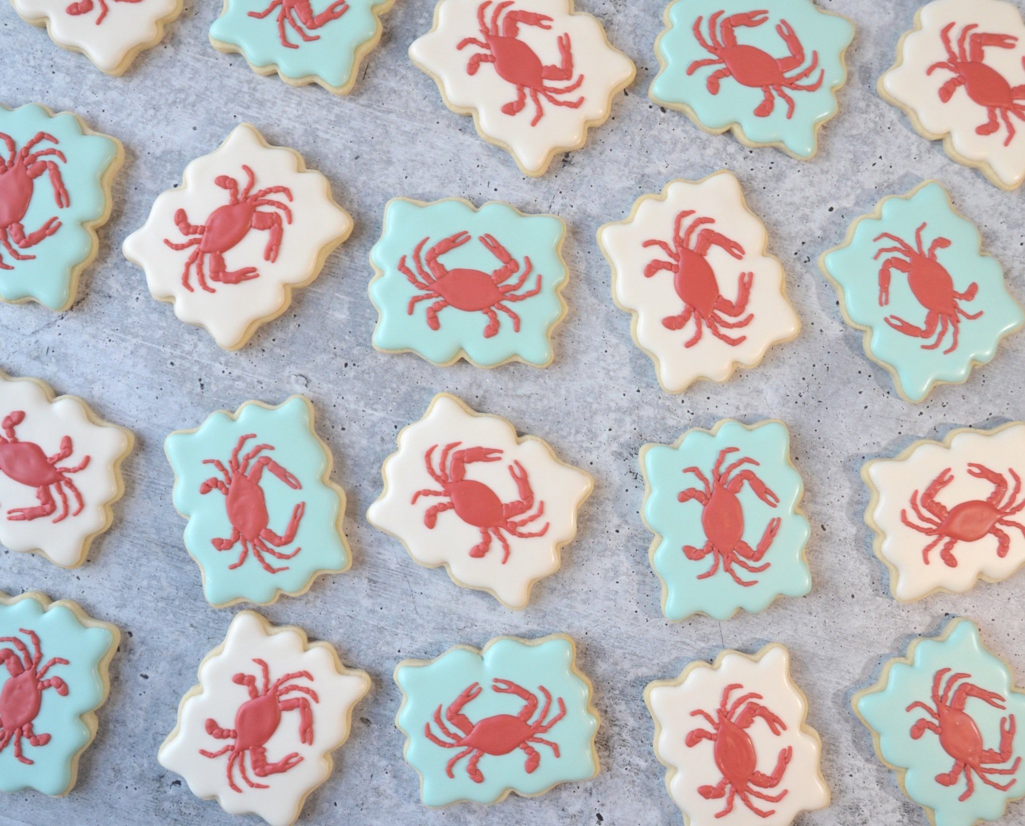 Maryland Crab Sugar Cookies