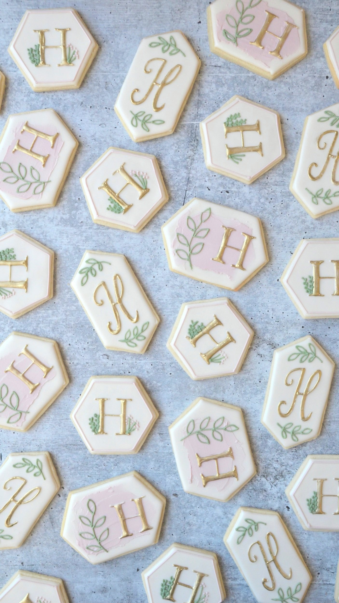 H - Wedding Cookies