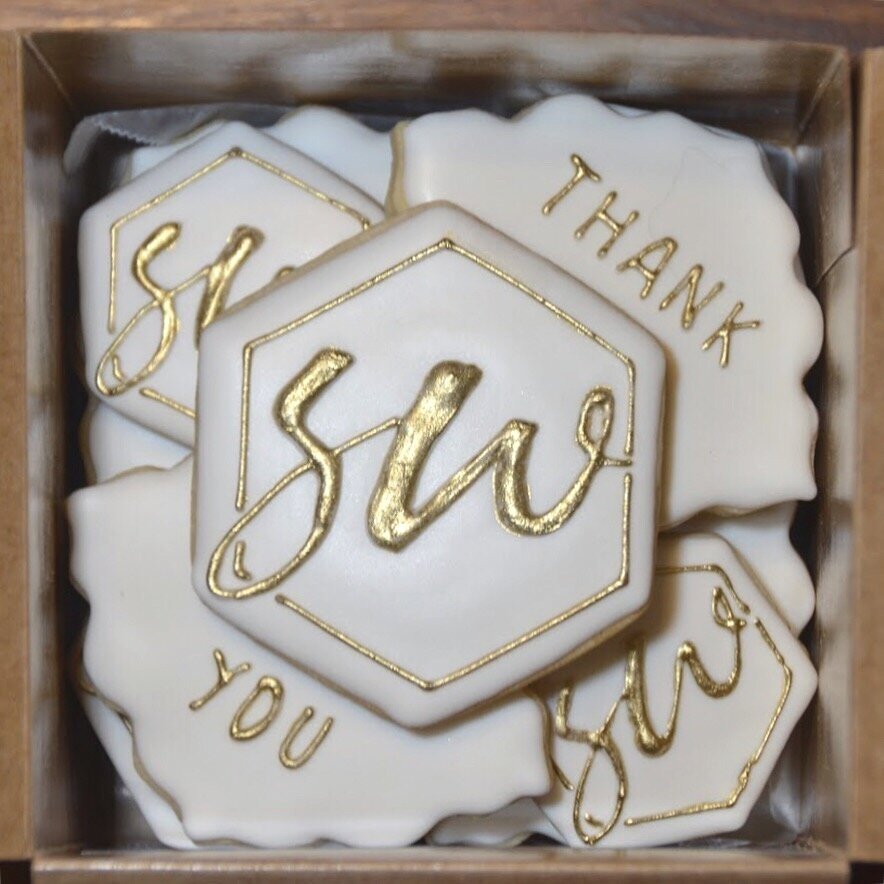Susan Wilson Designs Logo Cookies - Shout out to Susan for my beautiful rebrand in 2019