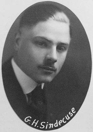 Gordon Sindecuse, graduate of College of Dental Surgery, University of Michigan, 1921.