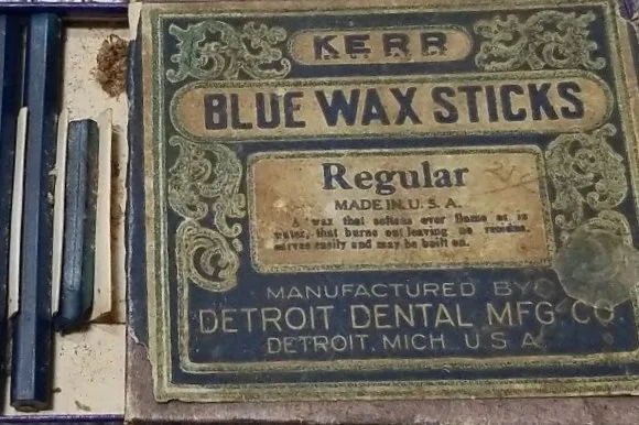Blue Wax Sticks, circa 1920