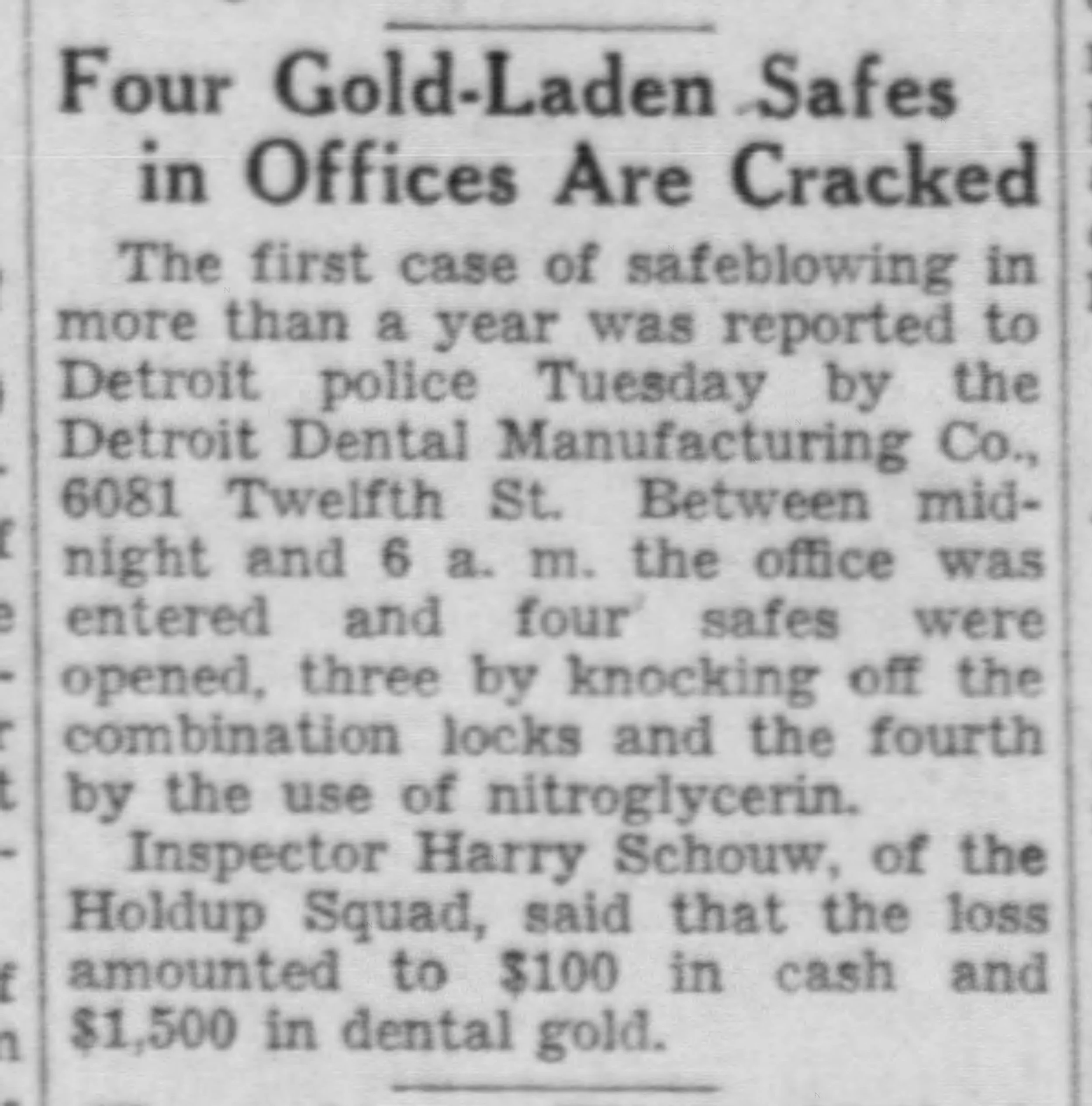 1937 - Detroit Free Press