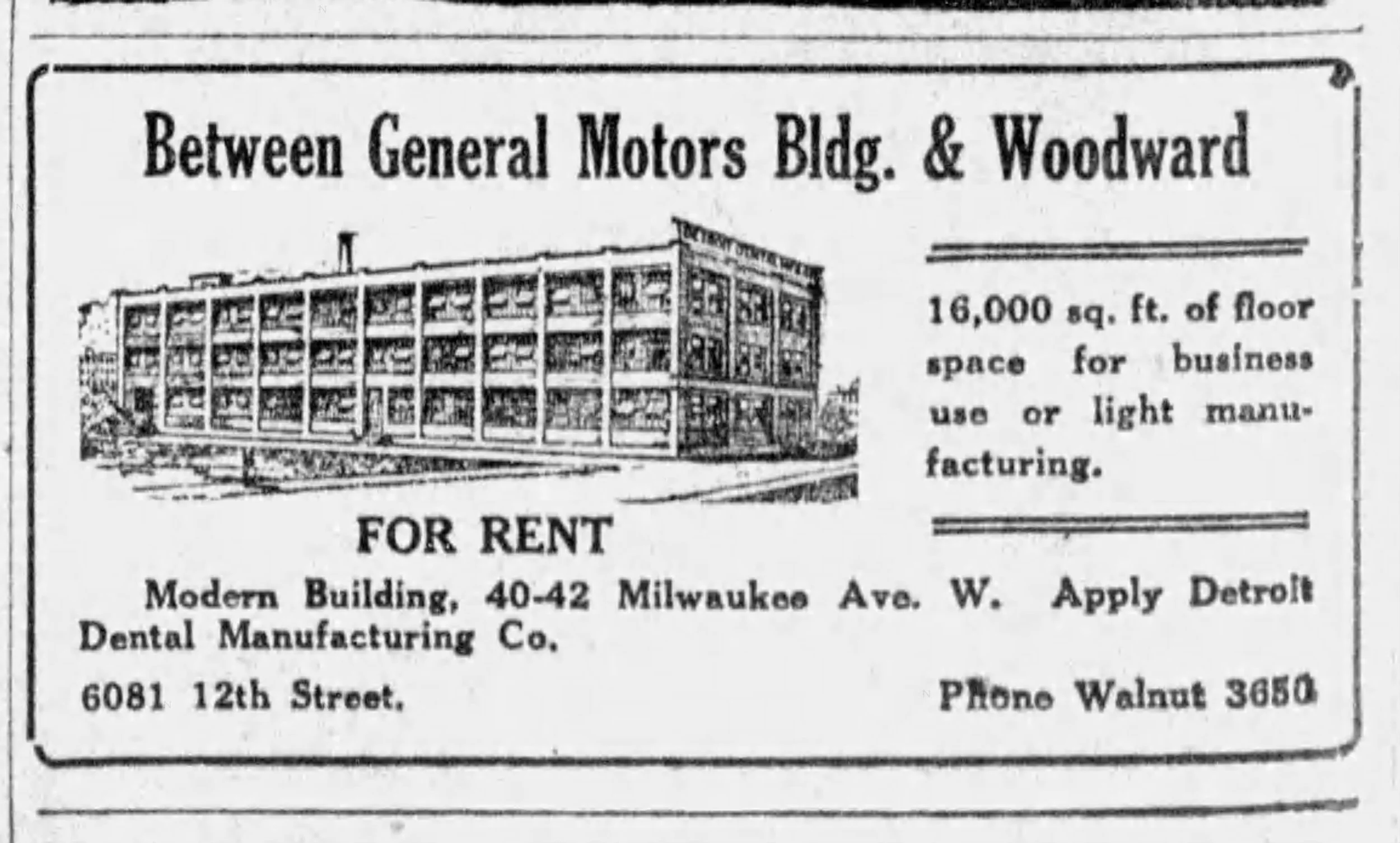 1923 - Detroit Free Press