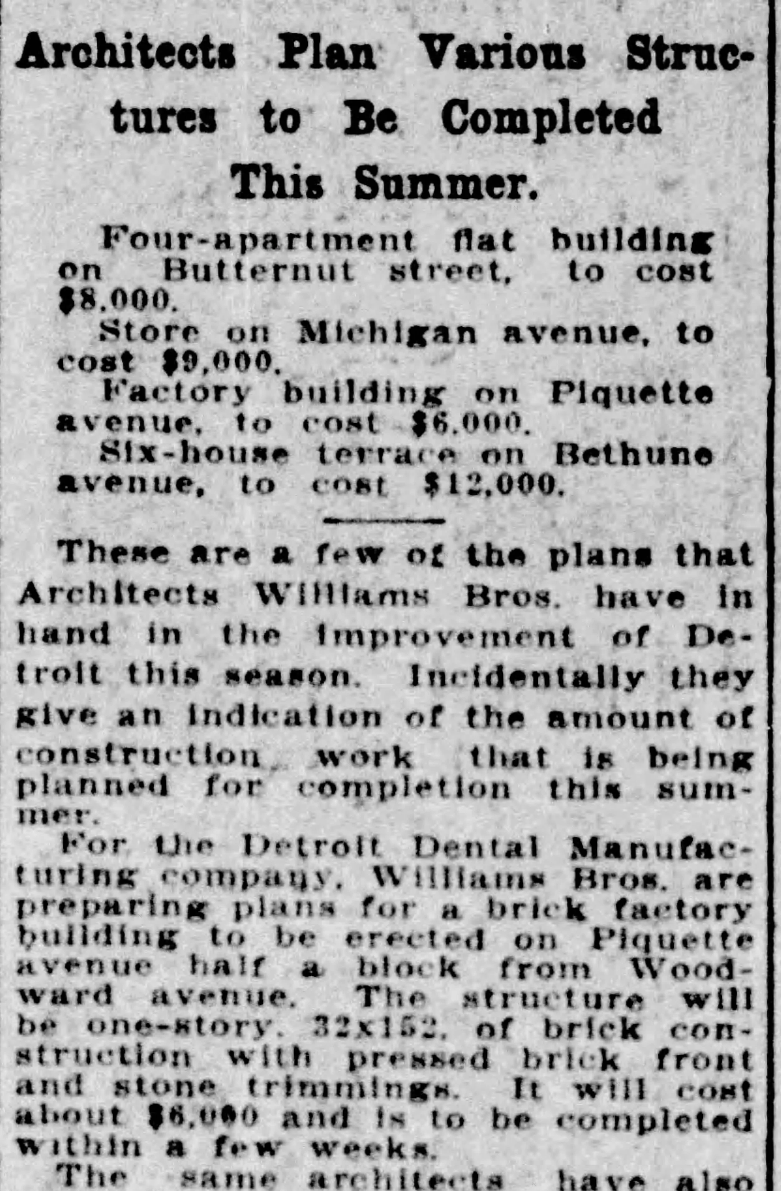 1908 - Detroit Free Press