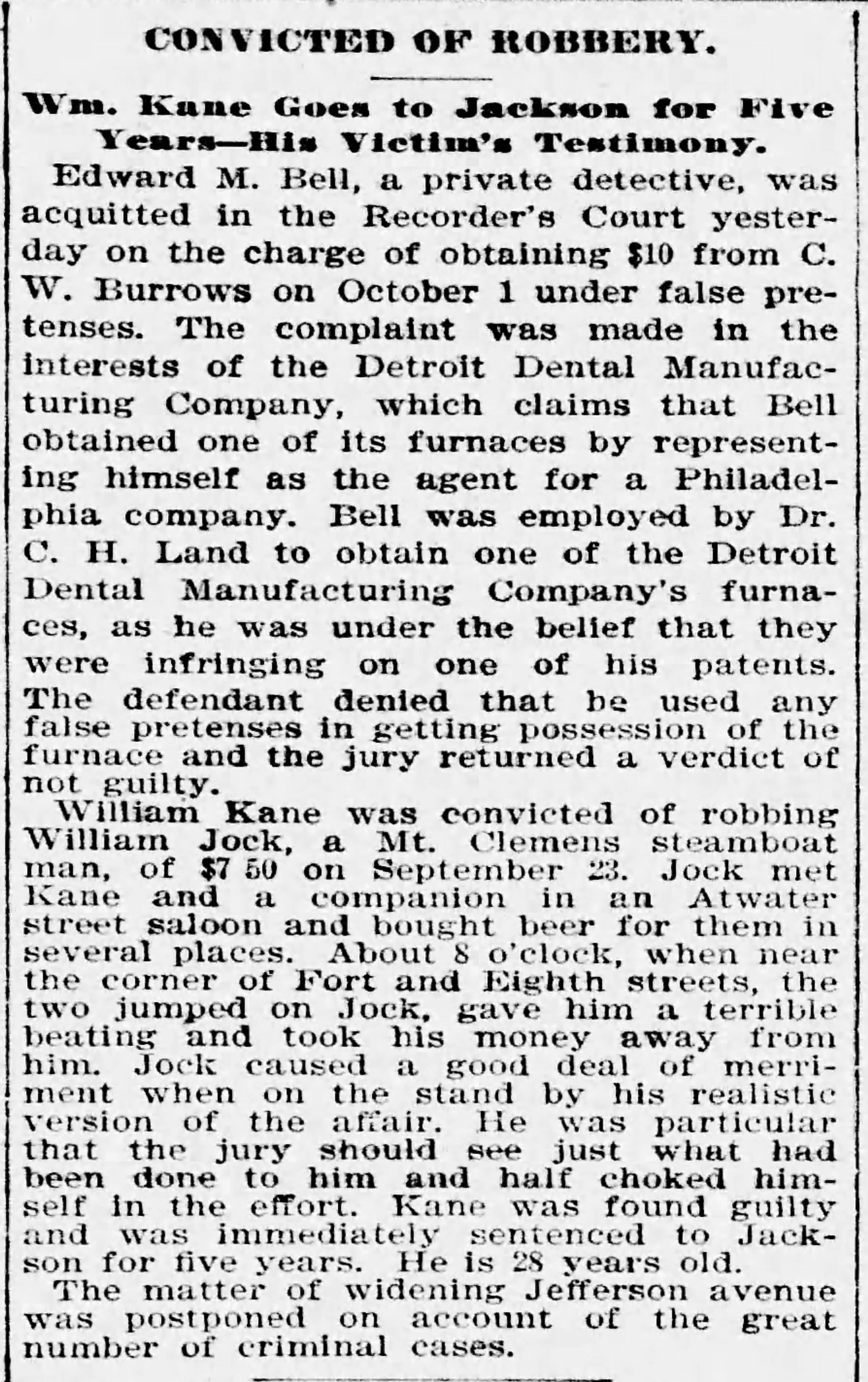 1892 - Detroit Free Press