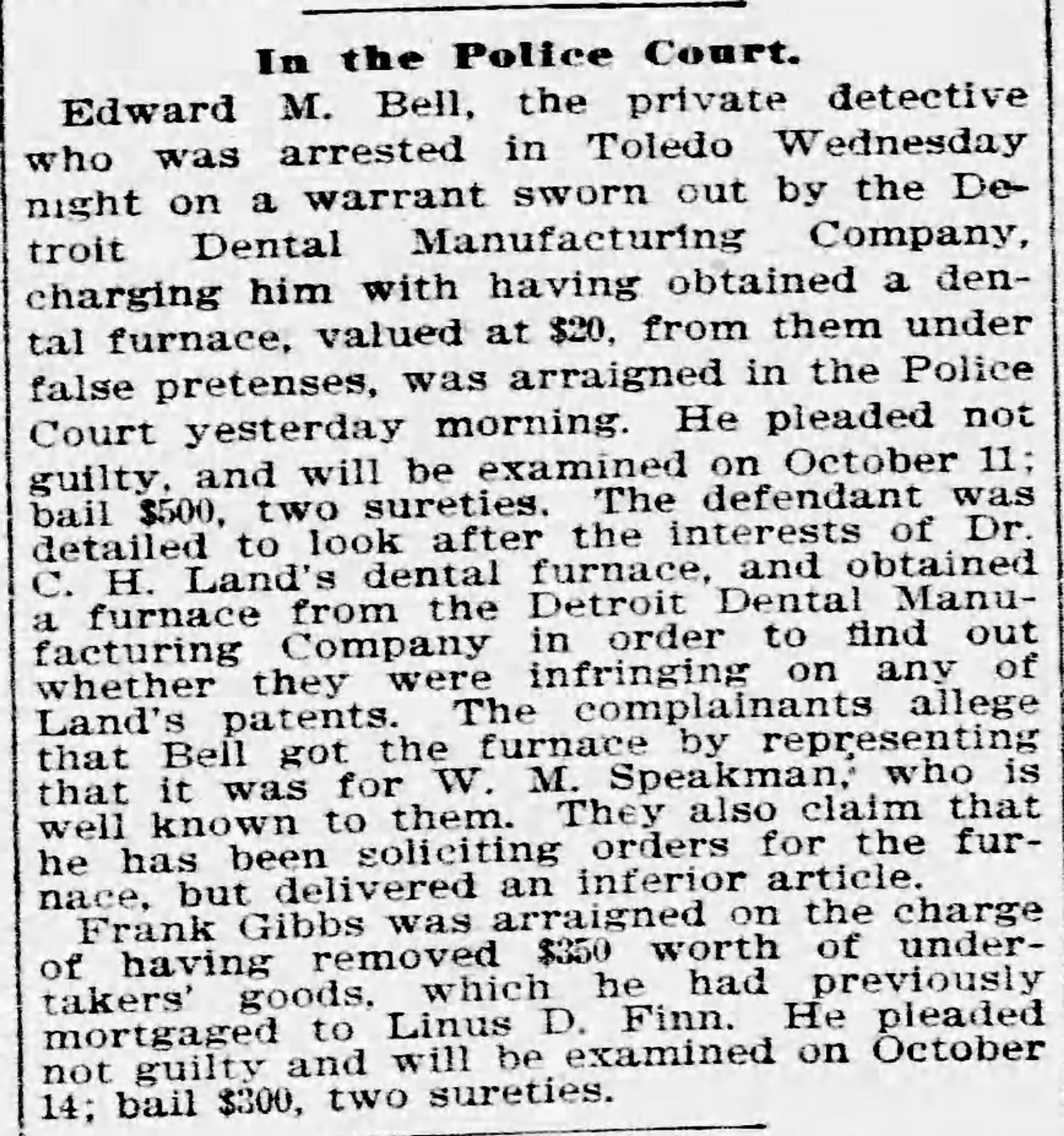 1892 - Detroit Free Press