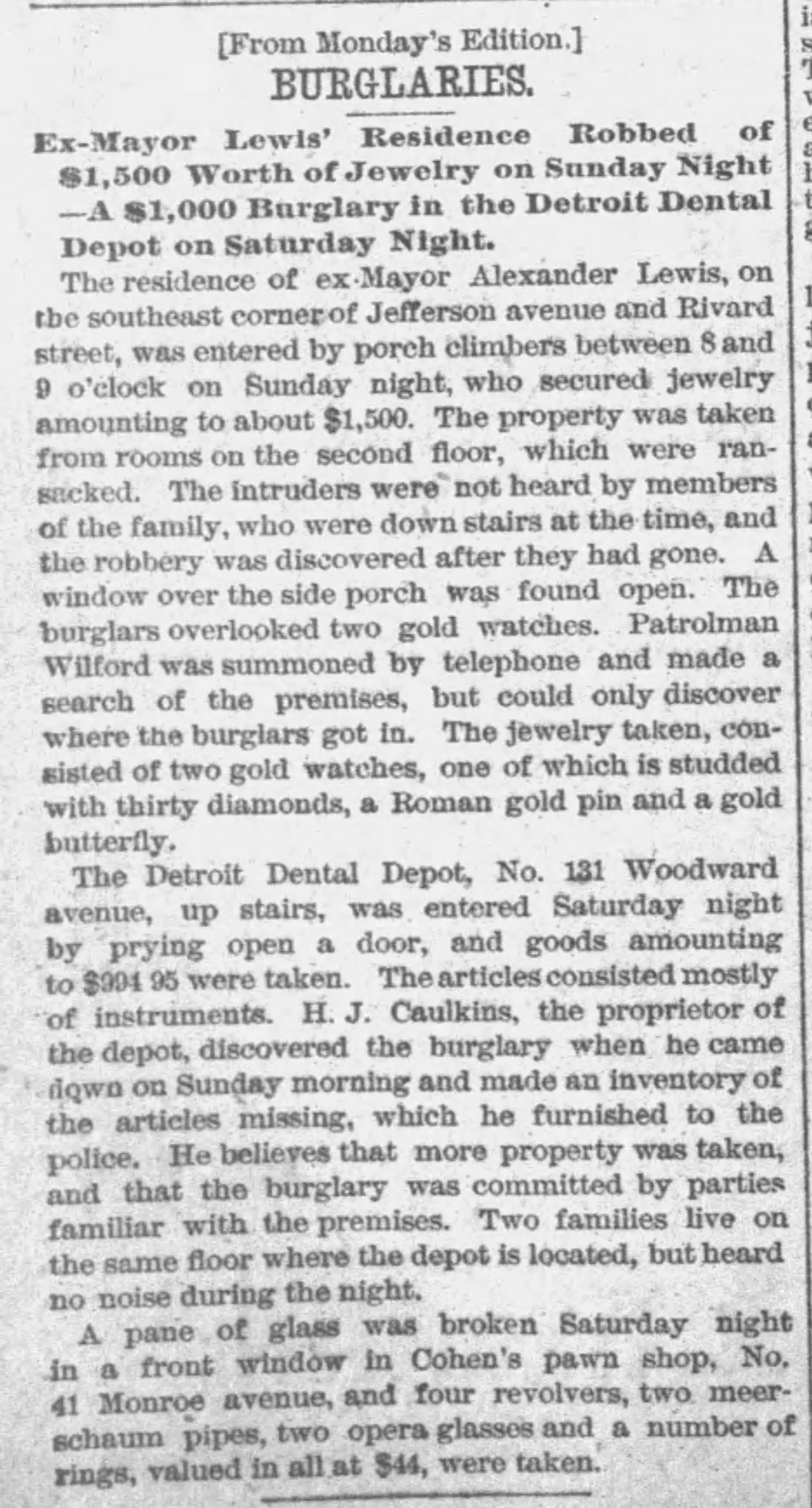 1883 - Detroit Free Press