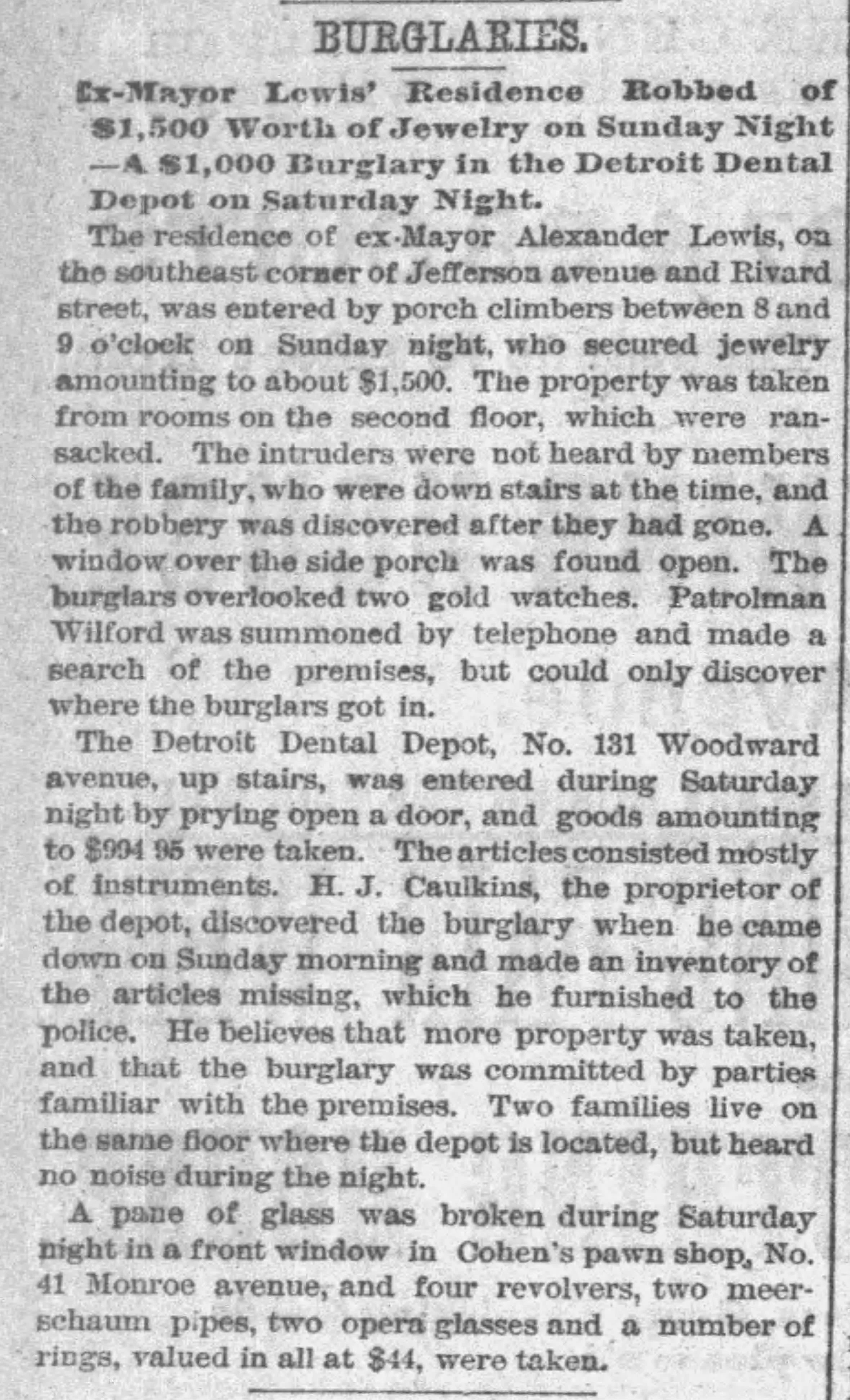 1883 - Detroit Free Press