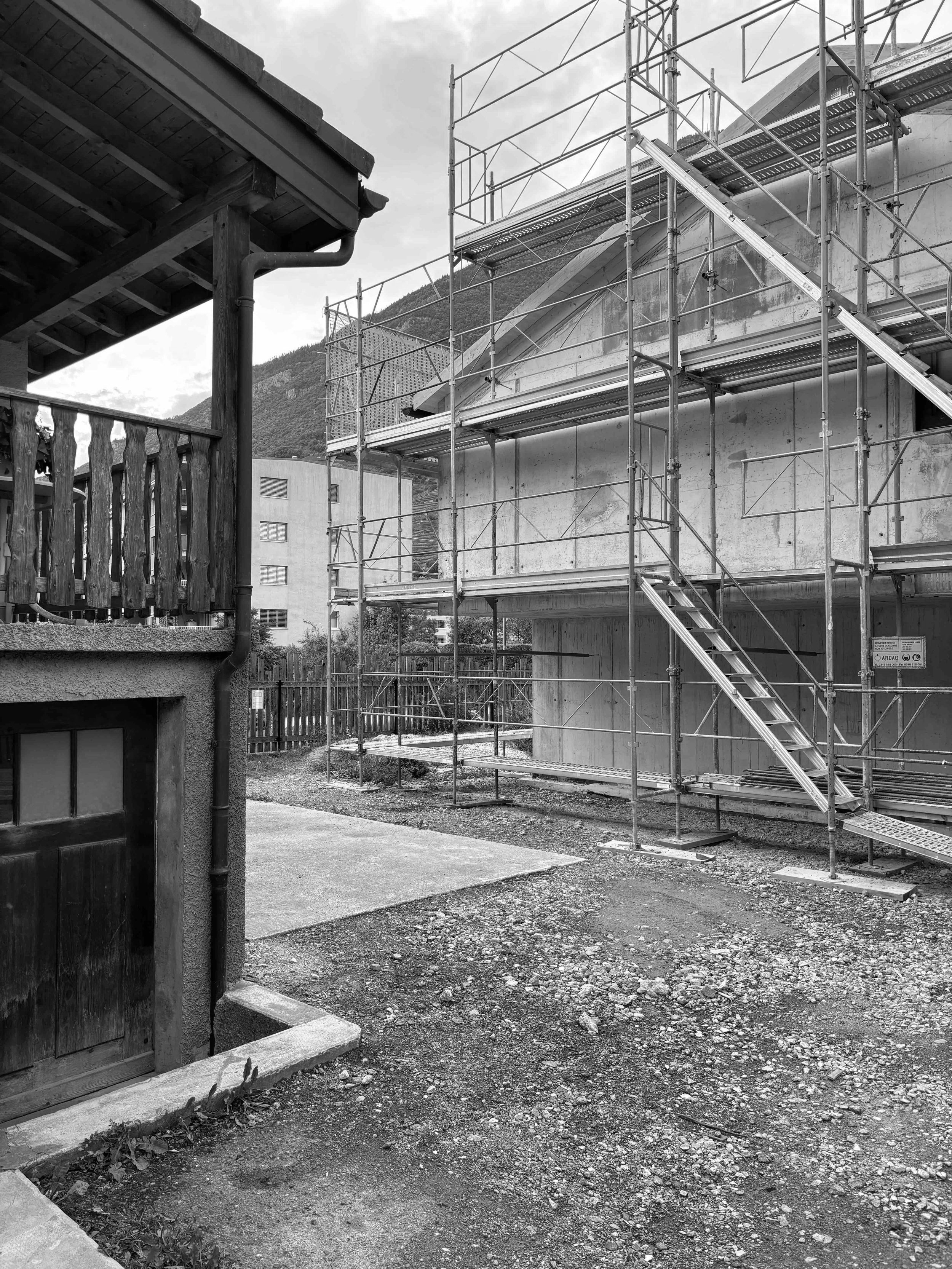 (en cours)</br>Appartements rue du Stade <I>Fully</I>