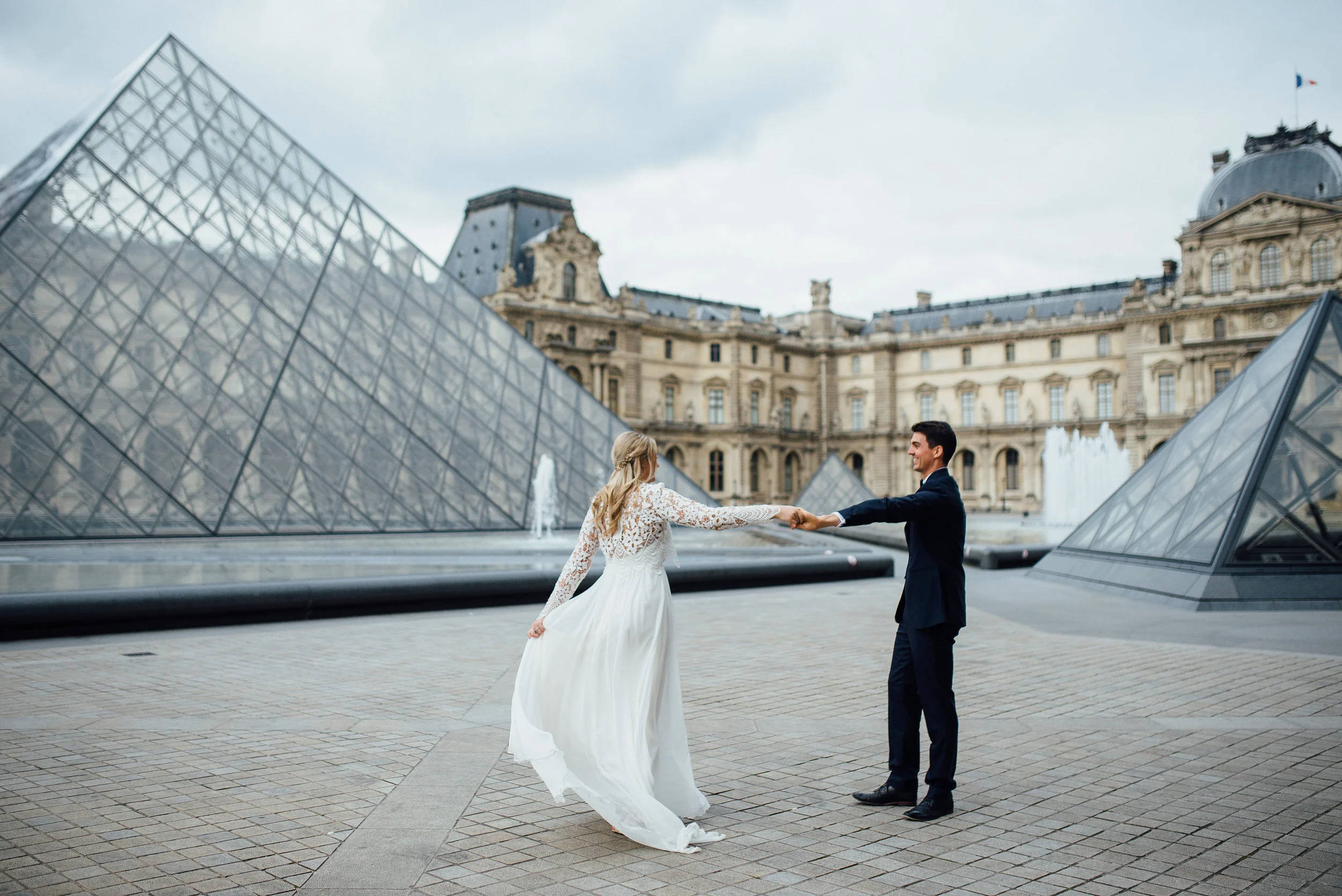 Paris France Elopement - Sara Monika, Photographer