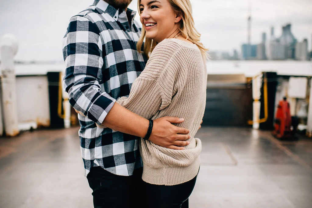 Ward's Island Engagement Session - Sara Monika Photographer