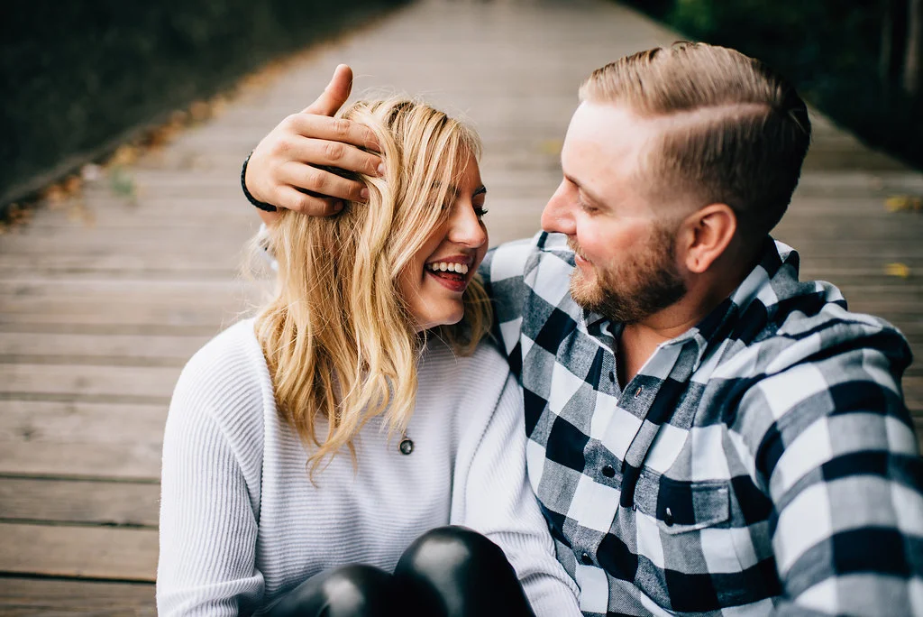 Ward's Island Engagement Session - Sara Monika Photographer