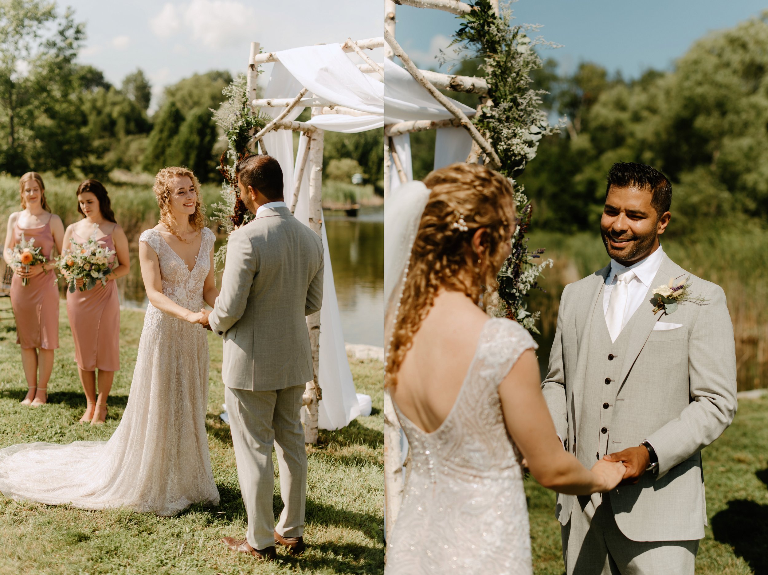 Peaceful Family Farm Wedding I Sara Monika