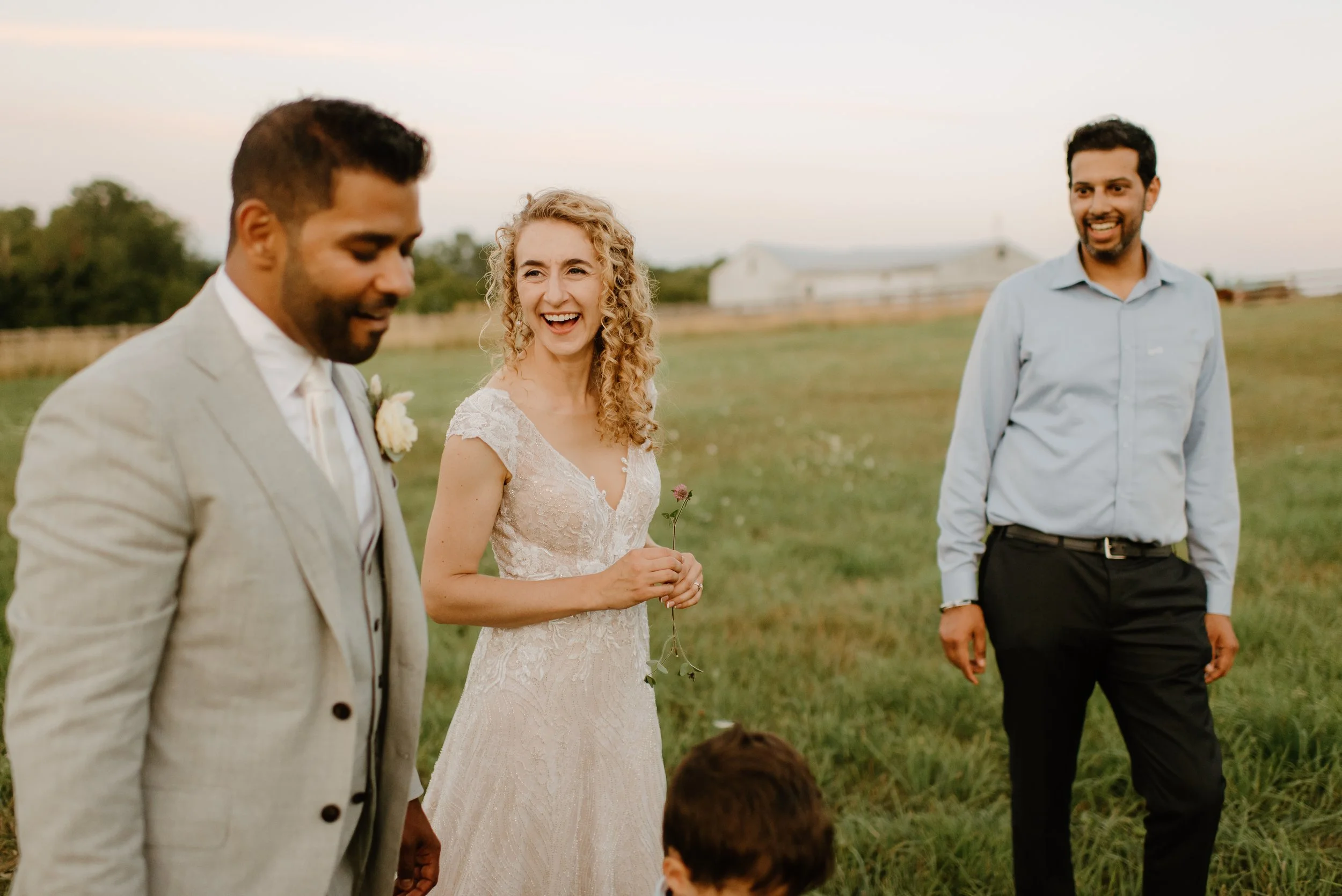 Peaceful Family Farm Wedding I Sara Monika