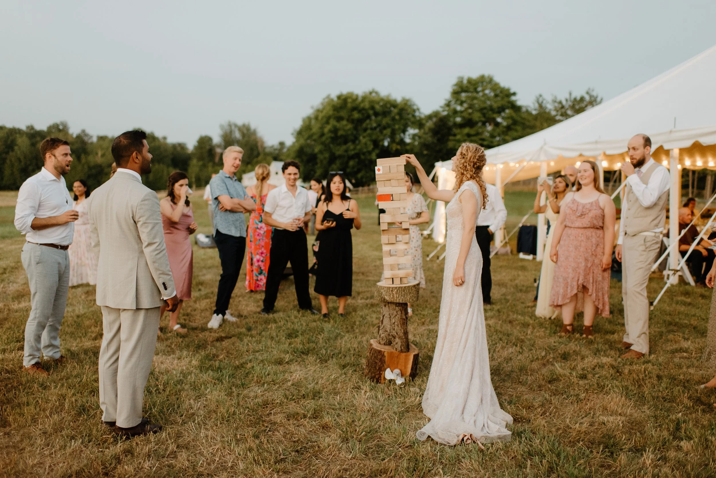 Peaceful Family Farm Wedding I Sara Monika