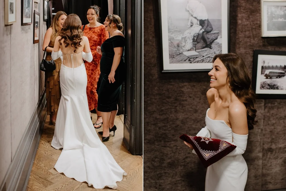 STORYS Building Wedding in Toronto Robyn and Tyler – Preparation for Wedding Ceremony