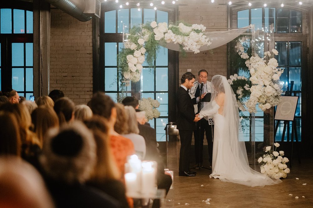 STORYS Building Wedding in Toronto Robyn and Tyler – Wedding Ceremony with guest