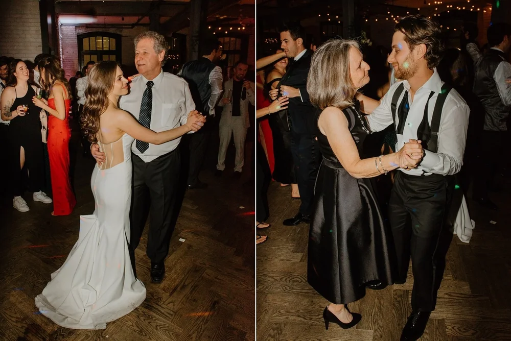 STORYS Building Wedding in Toronto Robyn and Tyler – Intimate Dance with parents