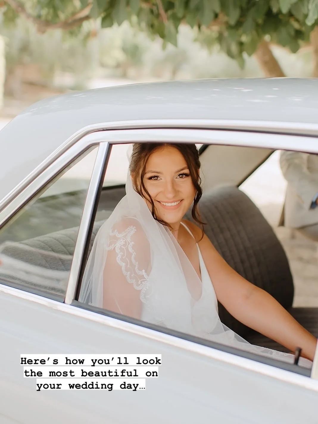 Everyone wants to look beautiful on their wedding day.
But here&rsquo;s the truth no one tells you:

Your face will look the most beautiful when you feel safe to be fully seen 🥰

Not the version of you you think you need to be for the camera.
Not th