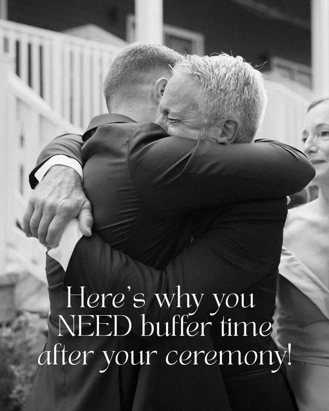 I&rsquo;ve seen this happen too many times. The ceremony ends, and the couple feels like they need to rush straight into family photos or portraits to &ldquo;stay on time.&rdquo; 

Sometimes the pressure comes from the venue wedding planners, sometim