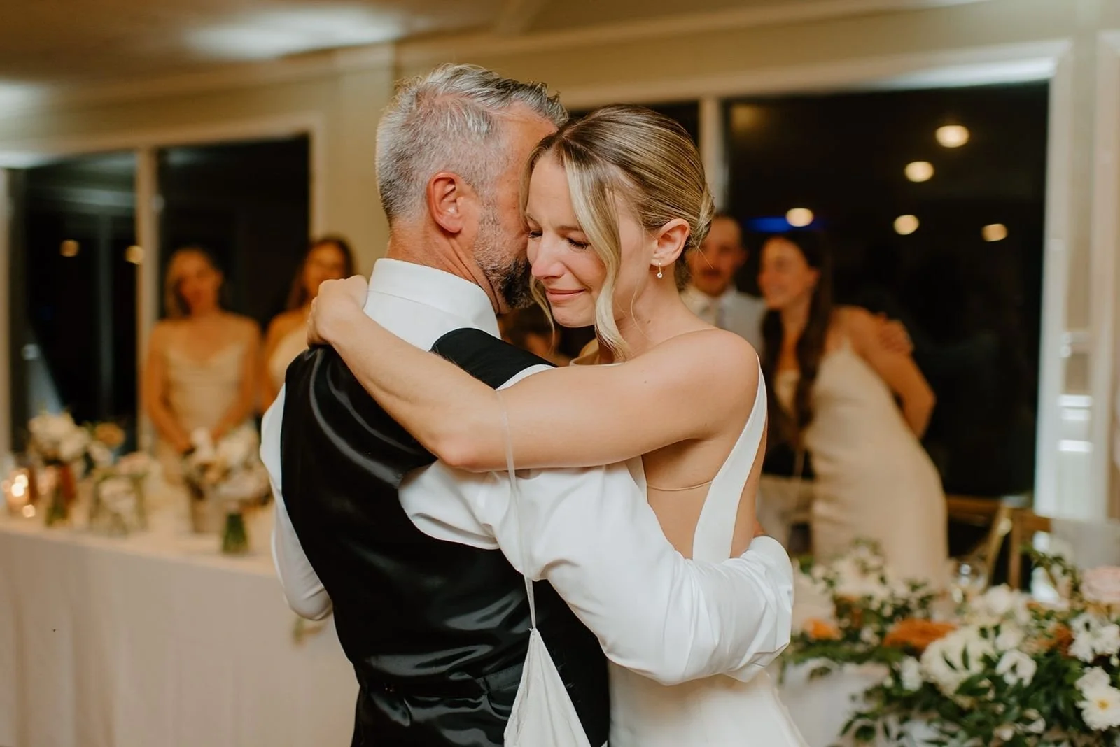 Joyful Bayview Wildwood Wedding – A parent-child dance.Joyful Bayview Wildwood Wedding – A parent-child dance.