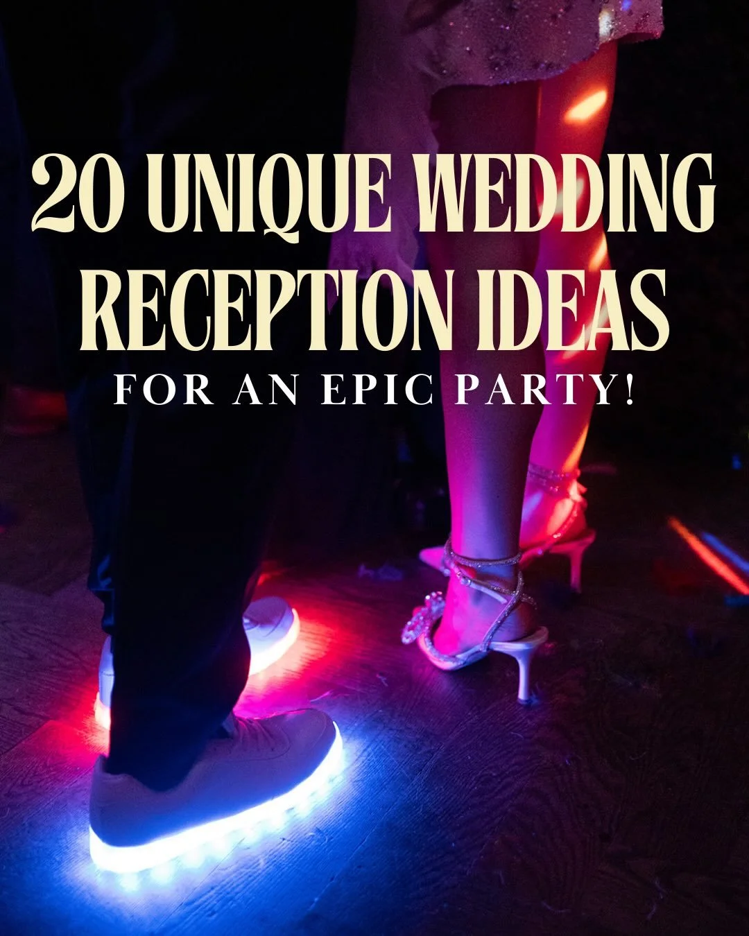 Which unique wedding reception idea would you be down for? 😏 Hard to choose but I think I&rsquo;d go for crowd surfing because YOLO 😉

💾 Save this post to your wedding planning folder OR share with someone you know that is planning their wedding! 