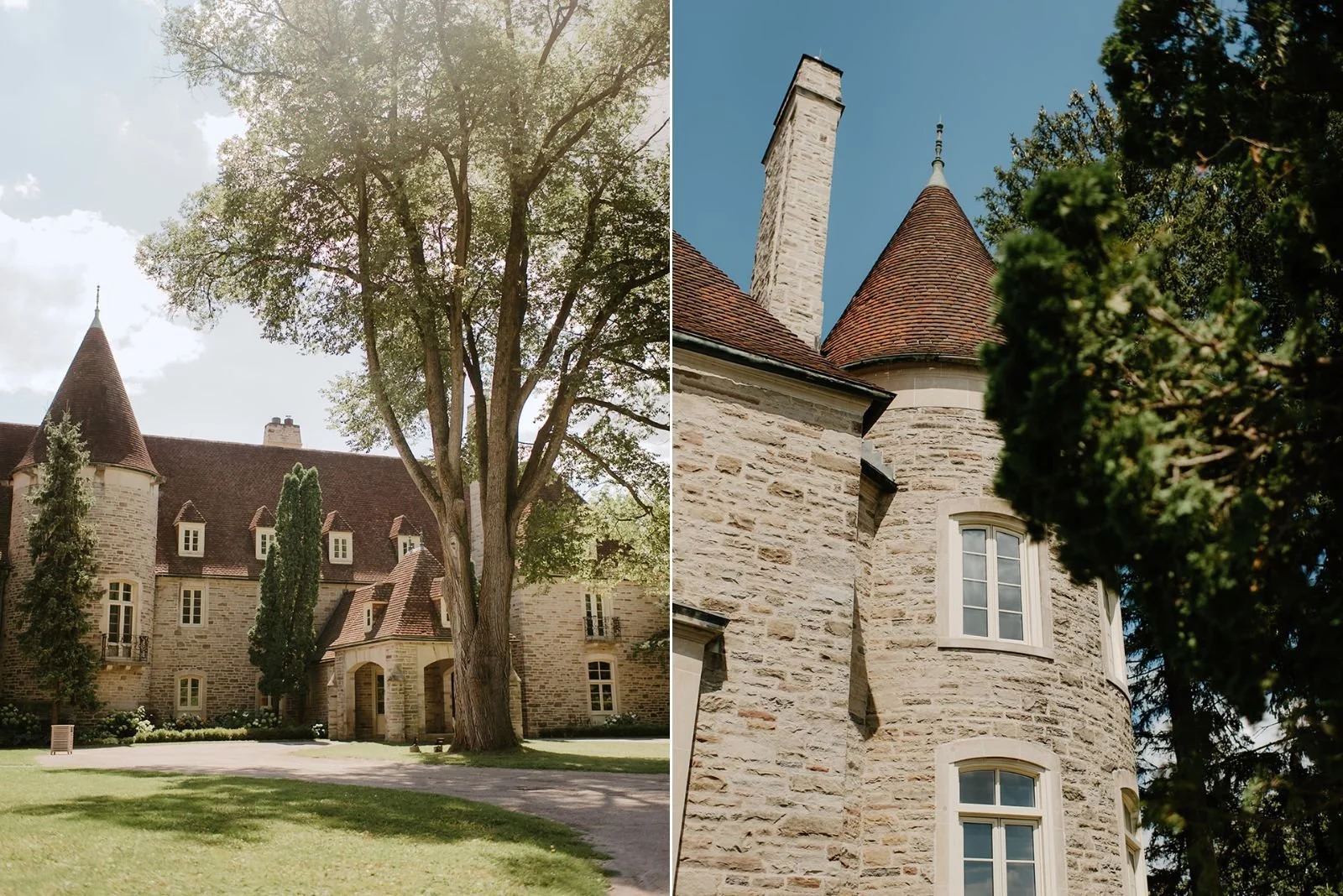 Eaton Hall Wedding in King City | Benita + Allen – Wide shot of Eaton Hall.