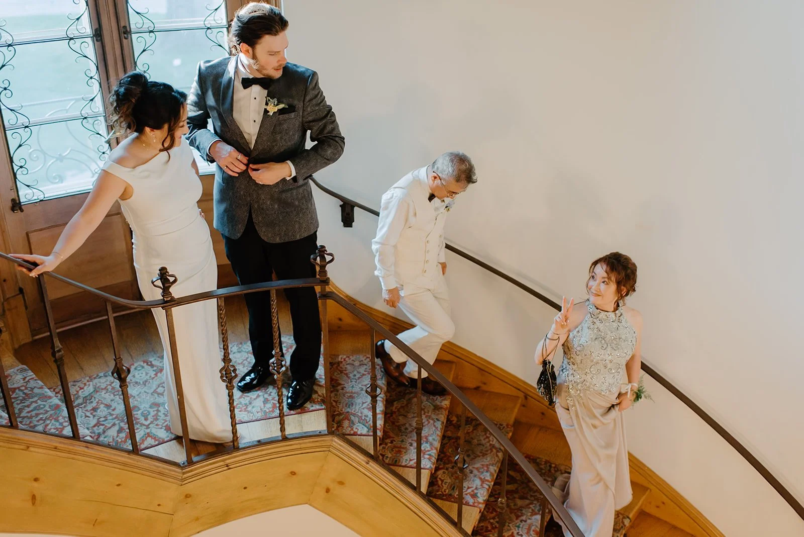 Eaton Hall Wedding in King City | Benita + Allen – The couple sharing a private moment away from the reception.