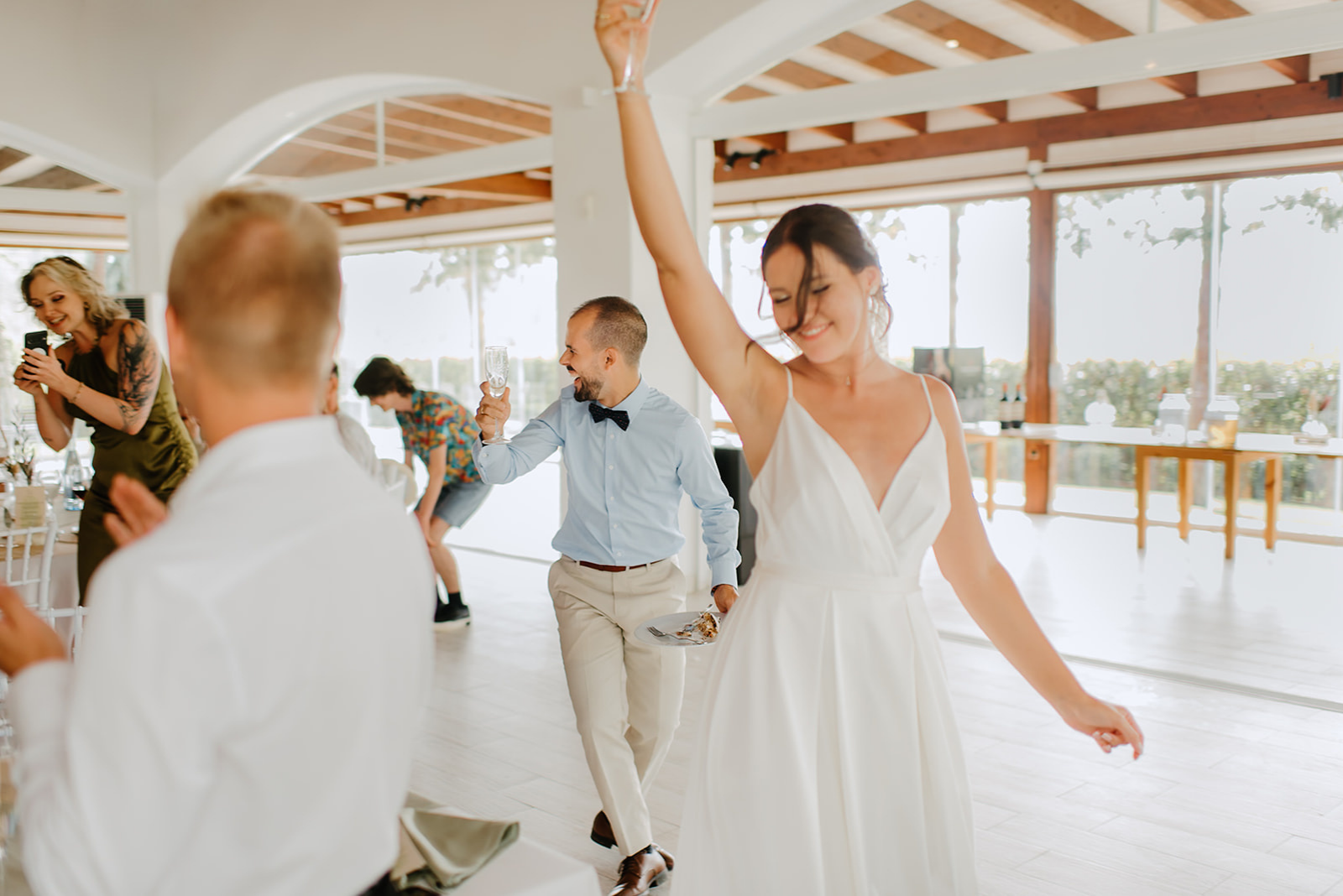 Castell de Barxell Wedding | A Romantic Spanish Countryside Celebration with Zuzanna + Raul – Zuzanna and Raul sharing their first dance as a married couple.