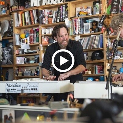 @mellotronvariations had the honor to do a set on @nprmusic @tinydesk  Link in bio to actual video! #mellotronvariations #mellotron @fourgrant @johnmedeski @sansonic1 @jonathankirkscey