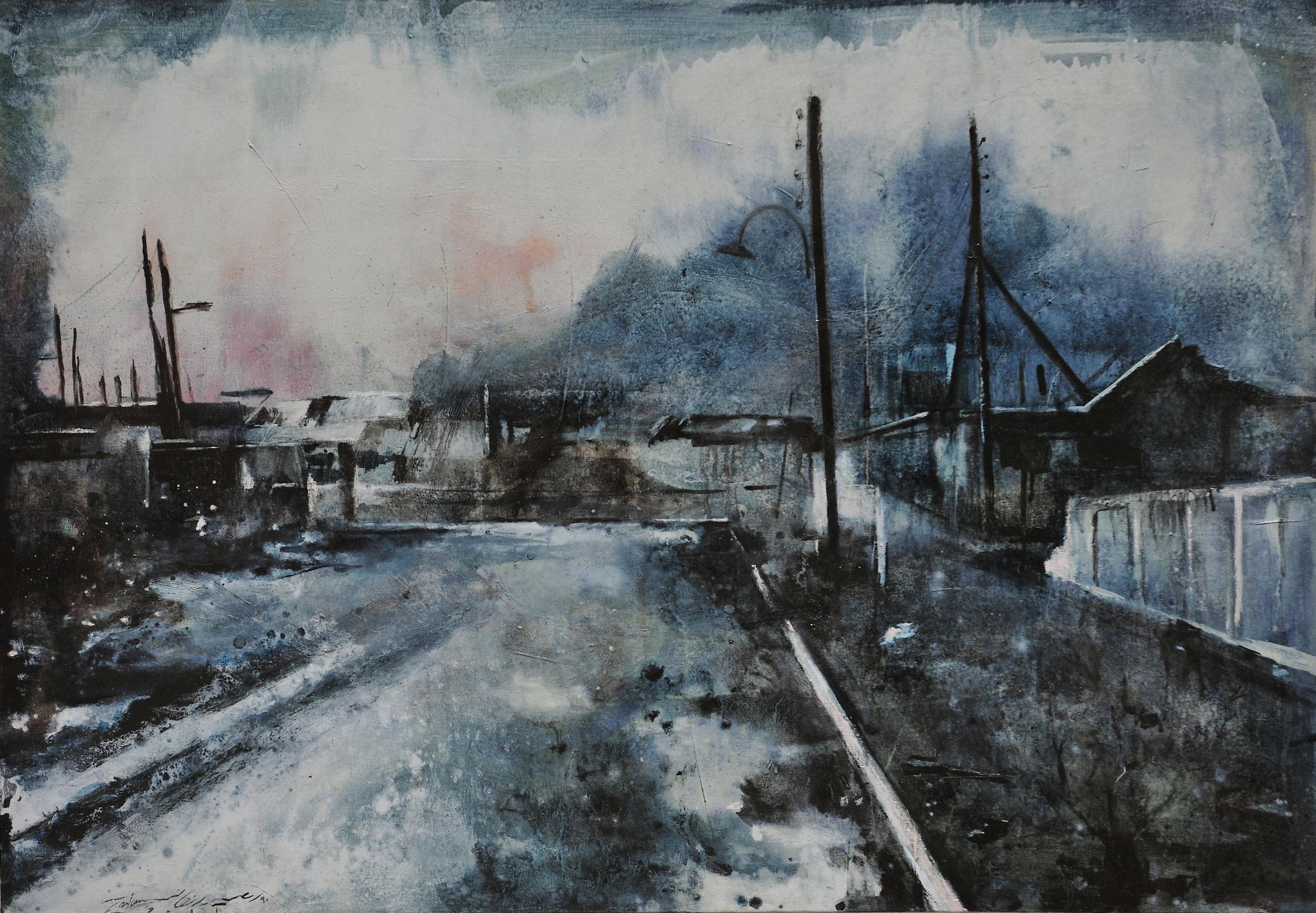 2. Alley, 70 cm x 100 cm, oil on canvas, 2011..jpg