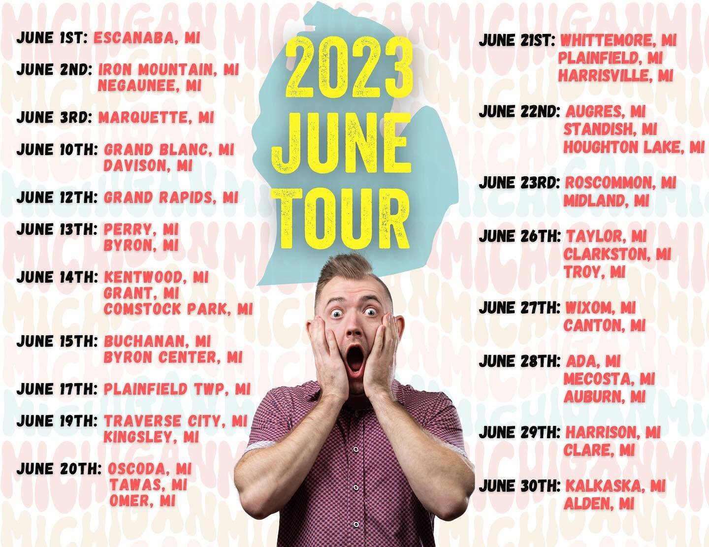 Hey! I&rsquo;m bringing my family show to a town near you this summer🎩❤️

PM for particular dates, locations, times, etc🙃