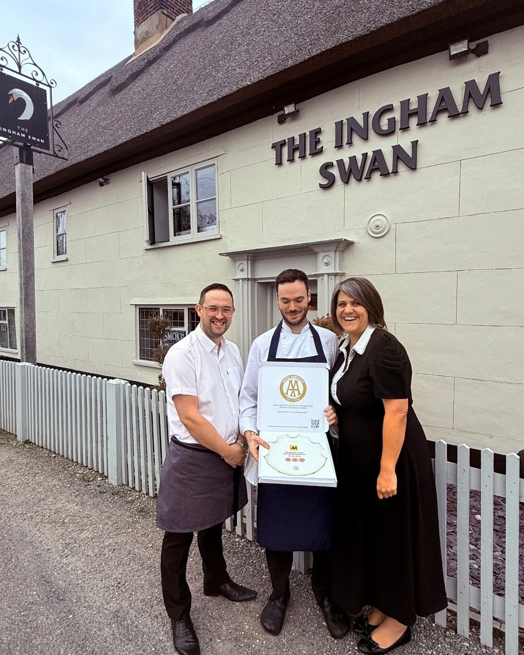🏵️ We're thrilled to have received our 3AA Rosette plate, placing us among just 5 restaurants in Norfolk to achieve this prestigious standard this year. Joining us in this culinary elite is our sister restaurant, The Wildebeest. 

We're incredibly p