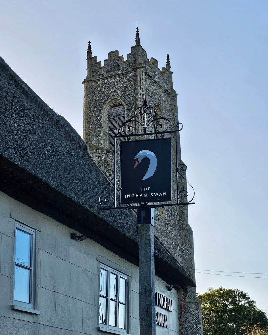 VIEWS | Nestled in the Norfolk countryside yet also just a few miles from the North East Norfolk coastline, The Ingham Swan is located next to Holy Trinity Church in a quiet, peaceful setting. There&rsquo;s space to breathe and views around every cor