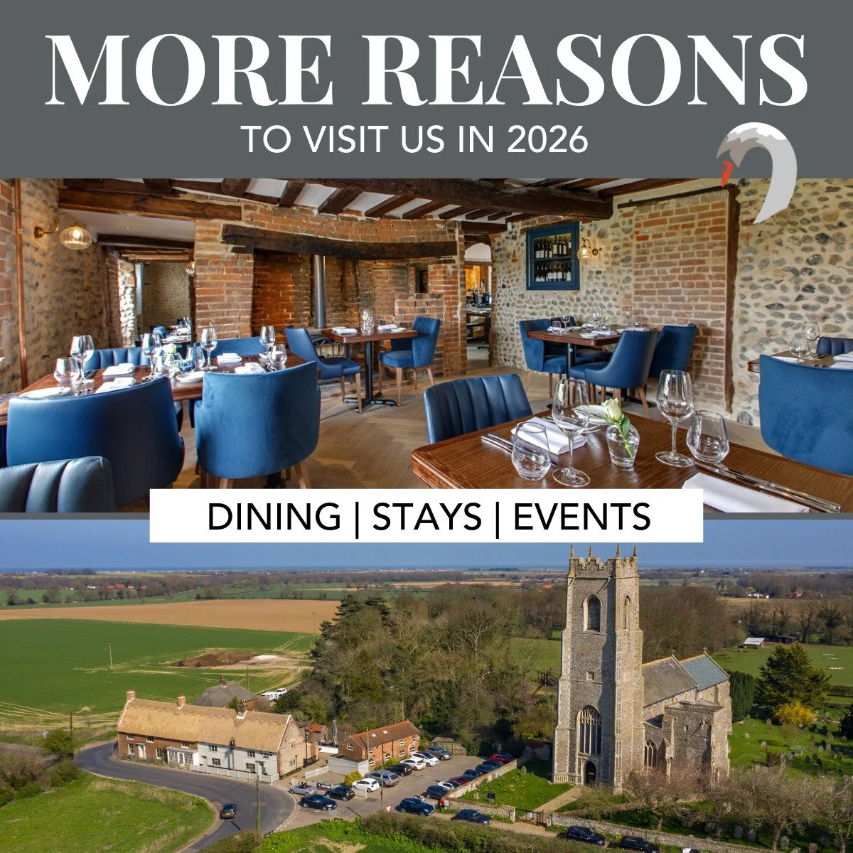 As we say goodbye to 2025 and welcome in 2026, don&rsquo;t miss our brand-new dining deal (head on over to our website for more info) as well as our continually consistent dining experiences. 

And to banish those winter blues, enjoy our &pound;199 W