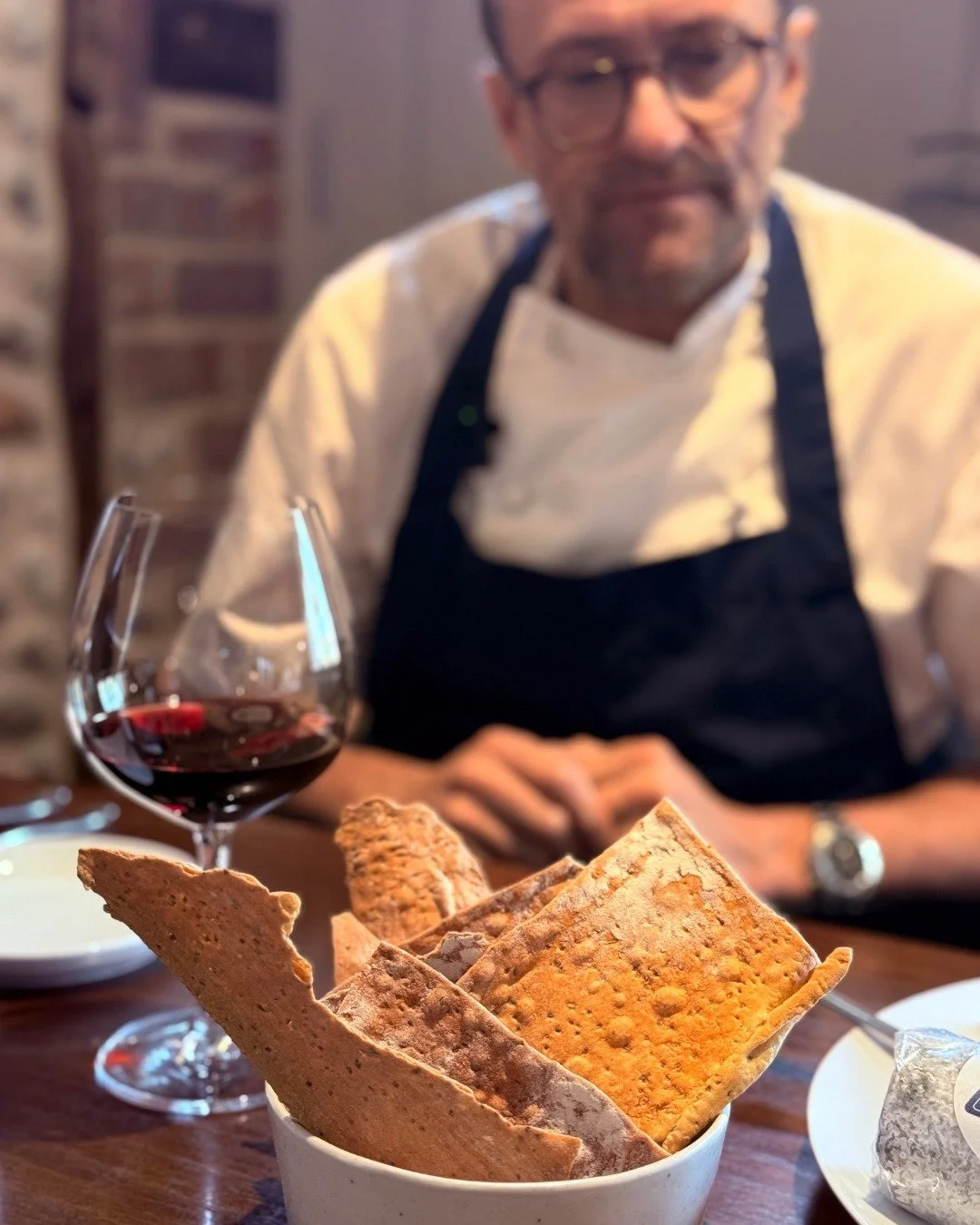 CURATION // We curate every aspect of the dining experience and almost everything is made in house including the artisan crackers that accompany our 'Final Note' dishes. Our wines are also perfectly paired with our seasonal menus to make sure that ev