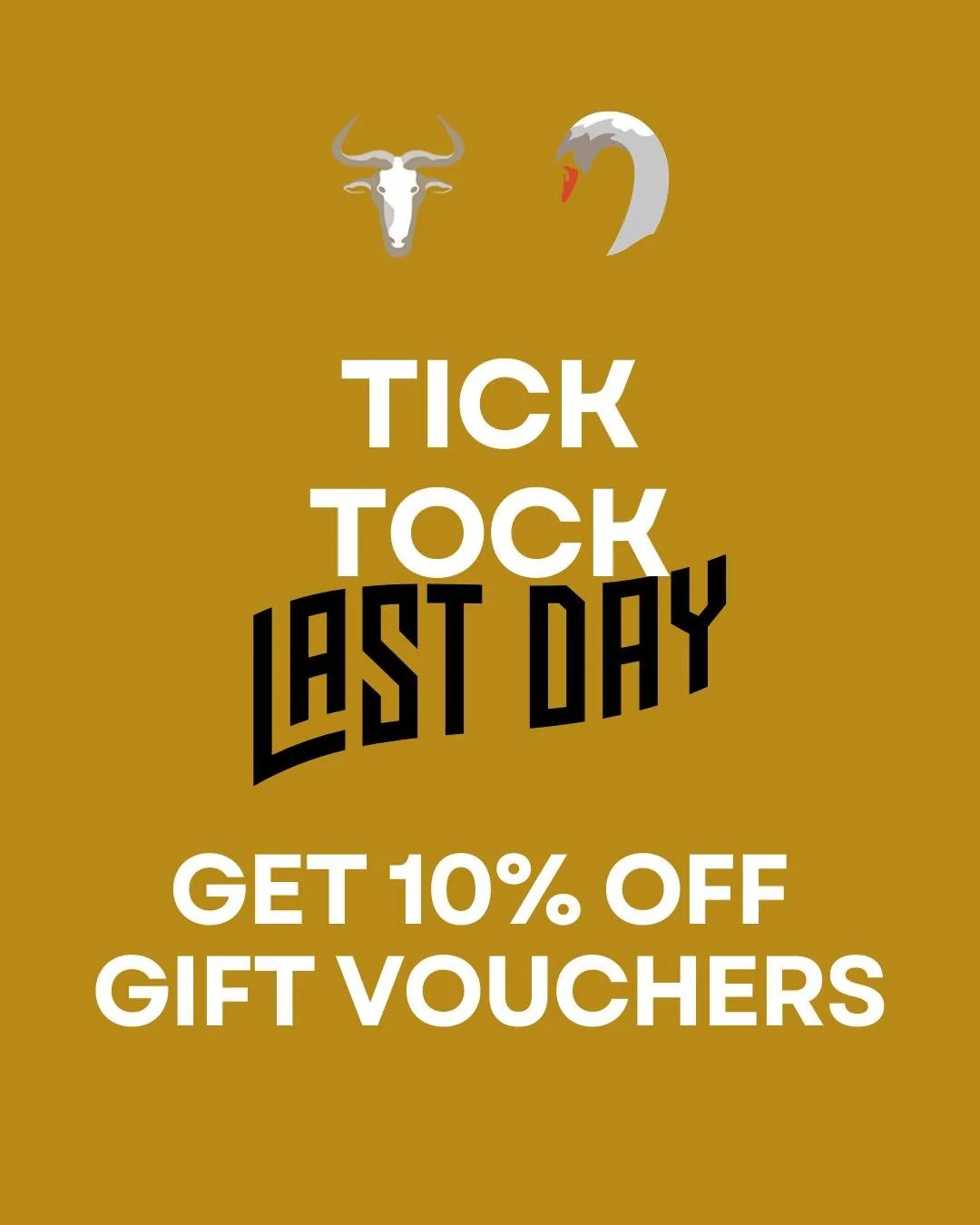 FLASH SALE // ends close of play today. 

Last chance to save 10% on our online Gift Vouchers redeemable at both The Ingham Swan and @thewildebeestnorfolk The Wildebeest - valid for 12 months from date of issue.

Perfect for Mother's Day.
https://g-d