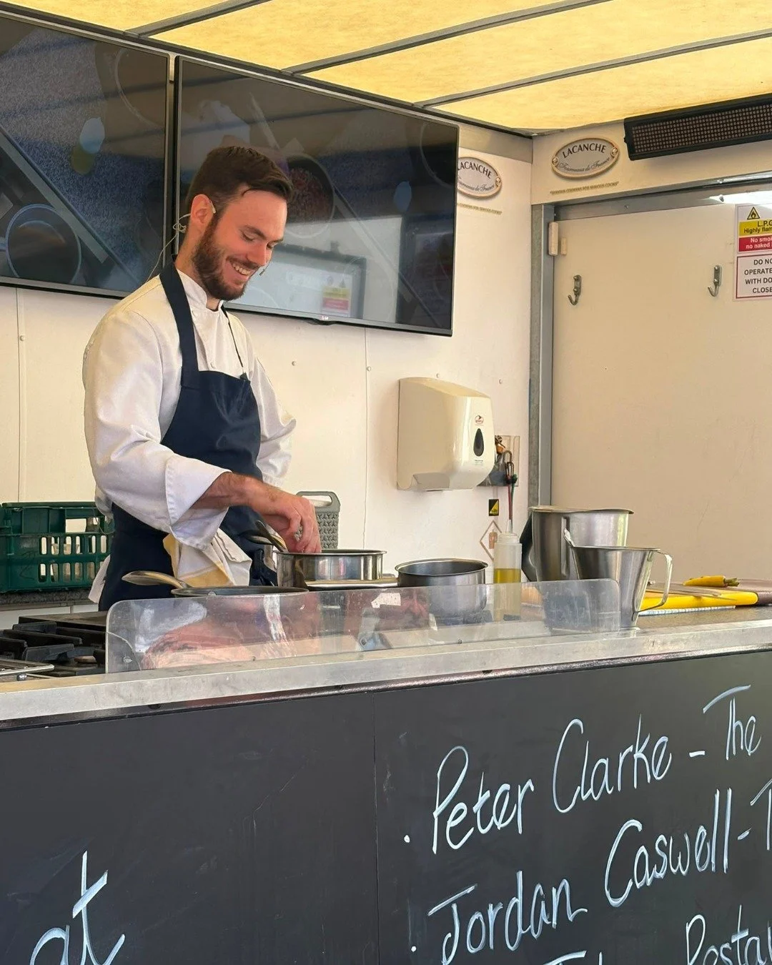 Head Chef Jordan Caswell is out and about this summer, with a few local cookery demonstrations on the cards when time permits.

A special thank you to Stalham's Artisan Street Fayre and @local_flavoursuk  for having us recently. 

Next up, Jordan wil