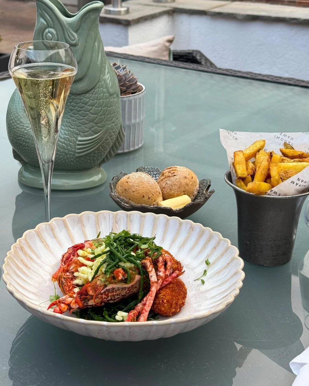 The Norfolk Lobster Menu 🦞
EXTENDED FOR AUGUST

A limited-time seasonal set menu available at both The Ingham Swan and @thewildebeestnorfolk featuring half baked Norfolk Native Lobster, Cromer Crab, the best of summer produce and a classic Raspberry