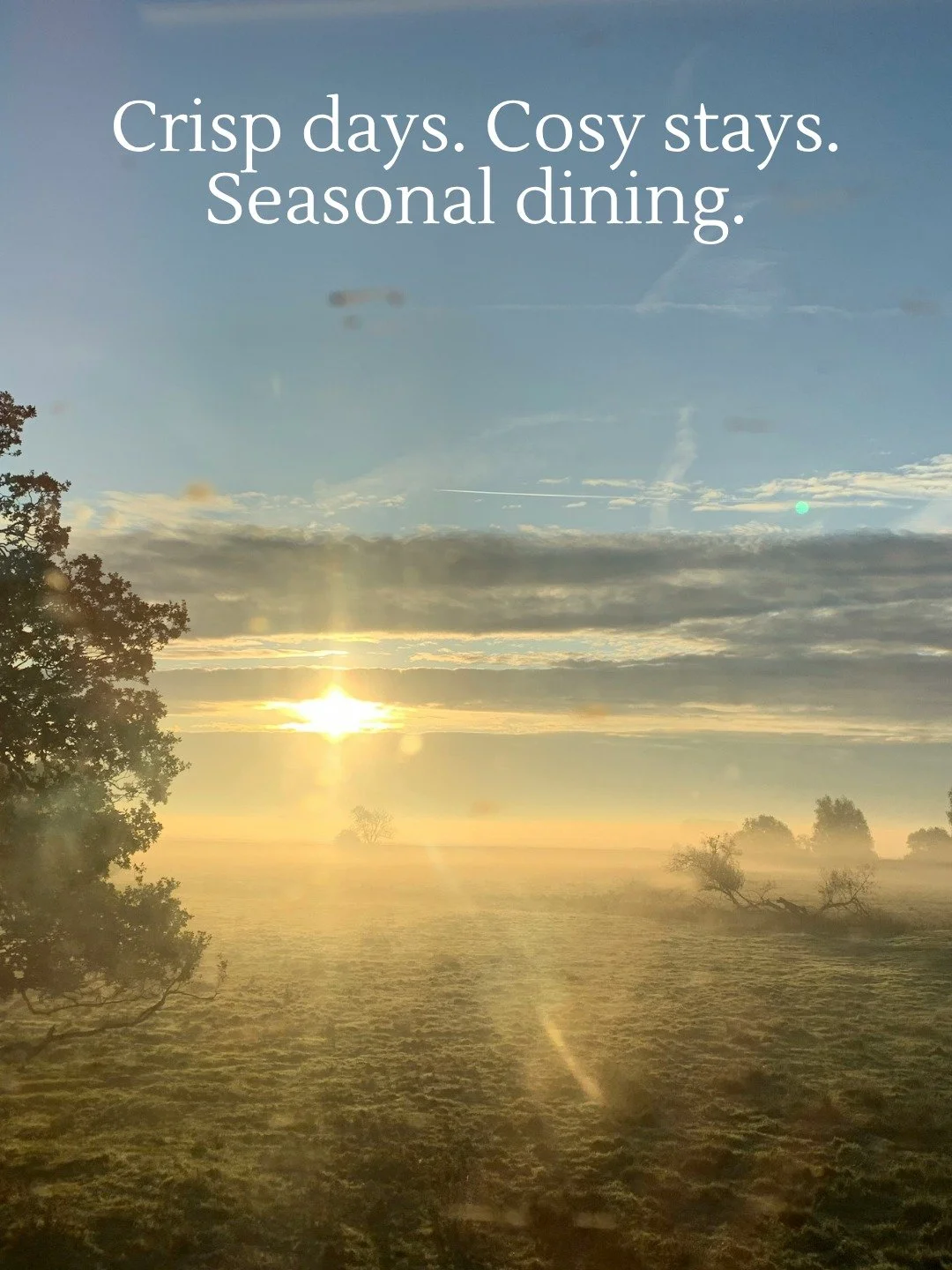 Autumn is made for escaping. 🍂

Settle in over every course. Enjoy another glass of wine. Stay the night. 

With dinner, a cosy room and breakfast the following morning, an Ingham Swan stay has everything you need for an effortless autumn escape.

N