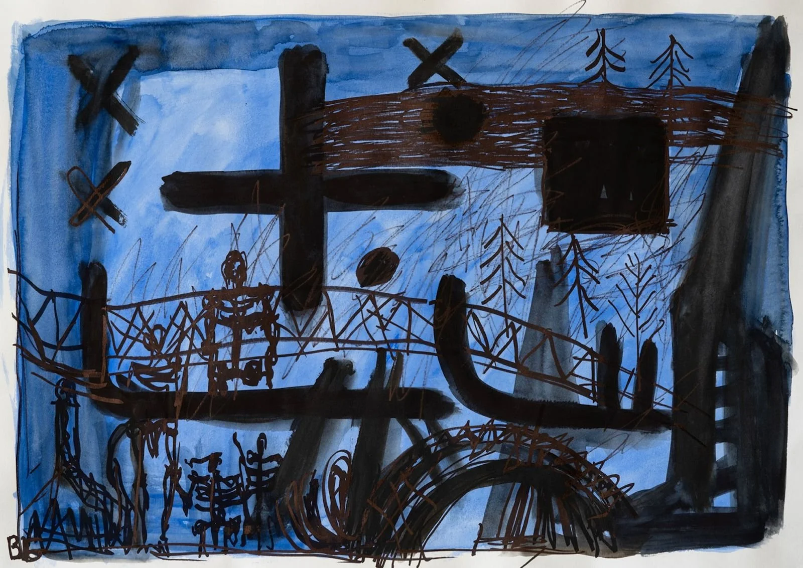 “Again.Never again” Нова виставка Влади Ралко та Володимира Буднікова у Barbara Baryżewska Studio