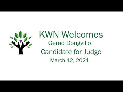 Gerad Dougvillo, Challenger for Judge, Branch 1