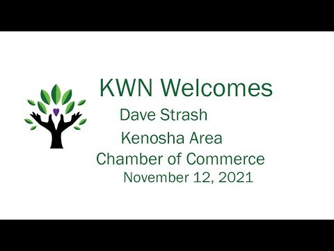 KWN Nov speaker Dave Strash, of the Kenosha Area Chamber of Commerce.