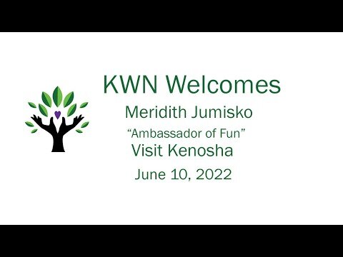 KWN June Speaker, Meridith Jumisko of Visit Kenosha