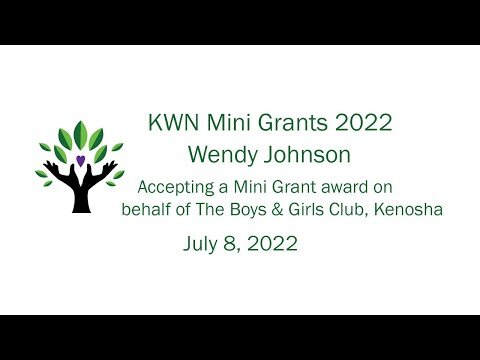 KWN mini grants 2022-Boys and Girls Club of Kenosha