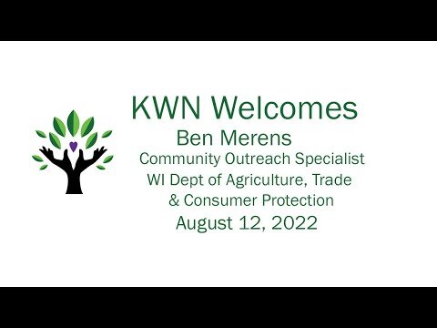 KWN August Speaker