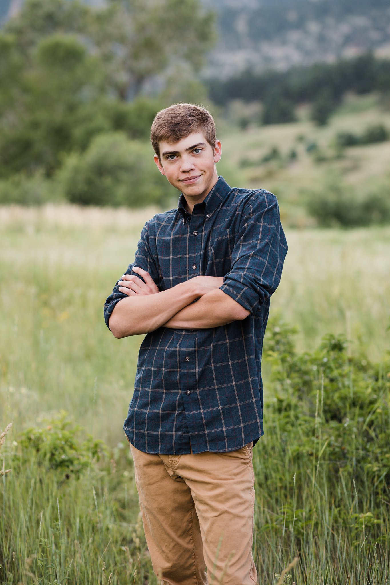 Boulder Colorado Senior Portraits